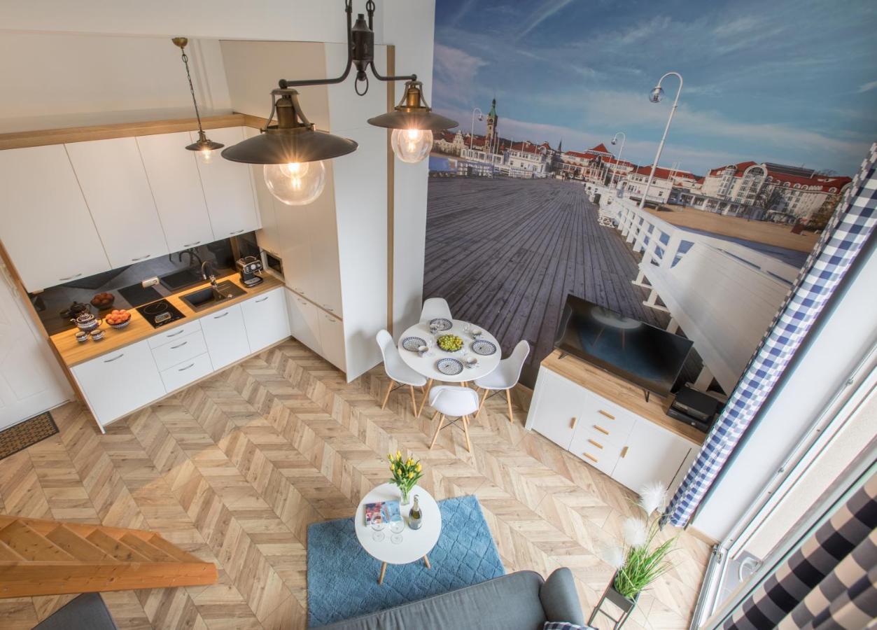 Apartament Chopina 5 M5 - Centrum Sopotu 3 Min Do Monciaka Buitenkant foto