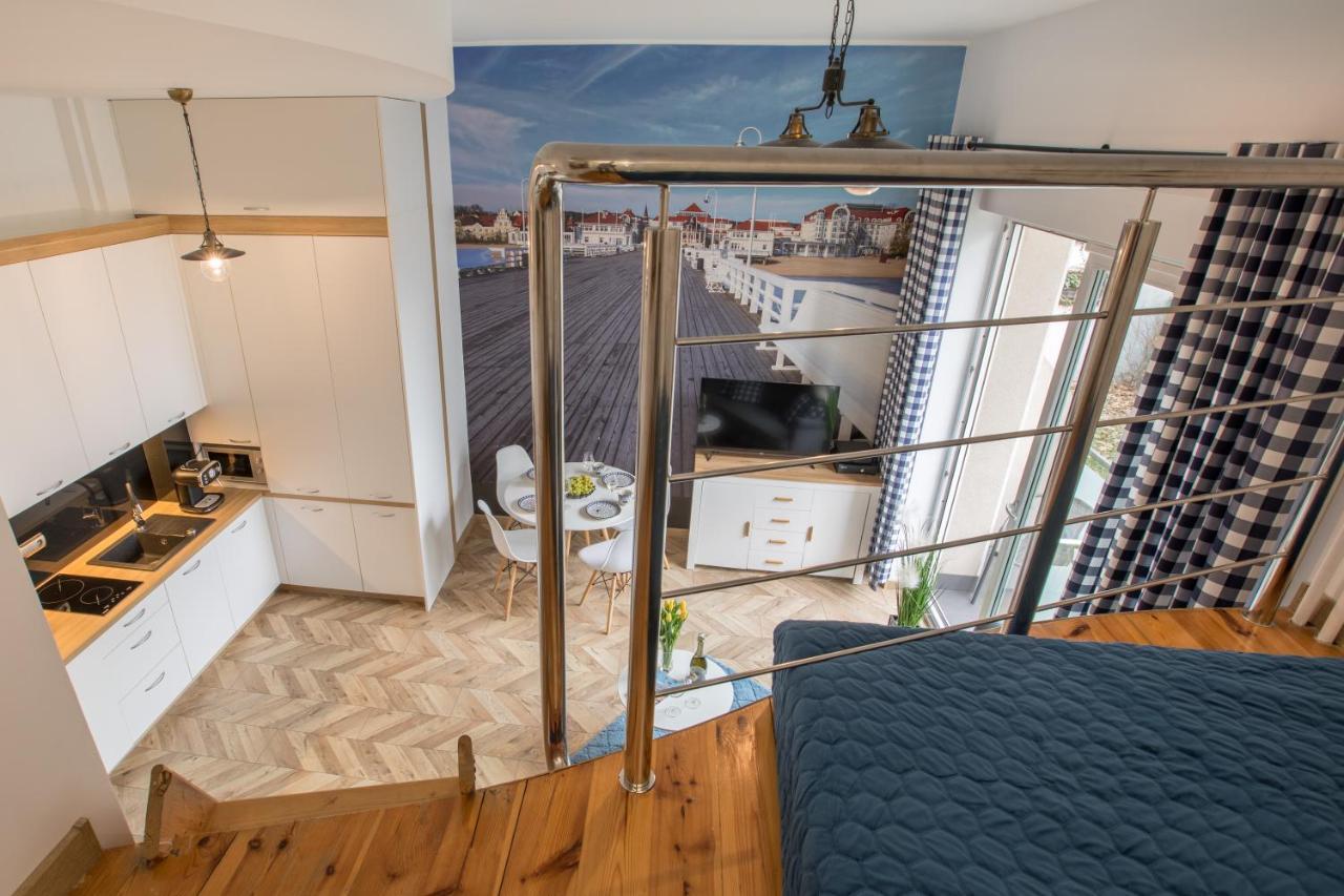 Apartament Chopina 5 M5 - Centrum Sopotu 3 Min Do Monciaka Buitenkant foto